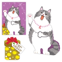 #日本ホールマーク(国内販売のみ） カード オルゴールカード･オペラネコ  オペラネコ 850258