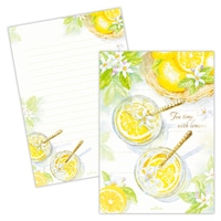 #日本ホールマーク(国内販売のみ） レター 便箋 箔加工 ティータイムウィズレモン 851620