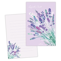 #日本ホールマーク(国内販売のみ） レター はがき箋 ホロ箔加工 ラベンダーセント 851712