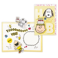 #日本ホールマーク(国内販売のみ） カード 立体バースデー 箔加工 スヌーピー 852719