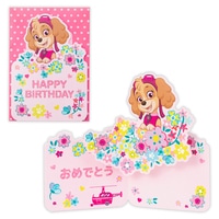 #日本ホールマーク(国内販売のみ） カード 立体バースデー･パウパトロール ラメ加工,ダイカット スカイ 852757