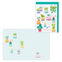 #日本ホールマーク(国内販売のみ） カード サンキュー エンボス加工,UV加工 ハウスプランツ 852931