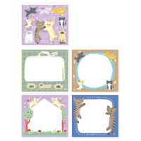 #表現社 メモ帳 ブロックメモ  CAT'S LIFE 21-633