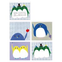#表現社 メモ帳 ブロックメモ･Subikiawa  PENGUIN2    21-638