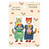 #表現社 シール ステッカー･Aiko･Fukawa  Cat Hugs  21-641