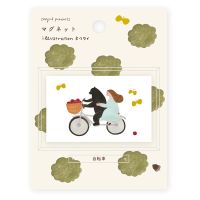 #表現社 事務小物 マグネット･ネクタイ  自転車    21-672