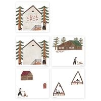 最終_#表現社 ブロックメモ ブロックメモ　いえいえこやこや　  ネクタイ 22-774