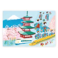 #表現社 カード 日本はがき･日本1 沖野愛  25-629