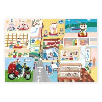 #表現社 カード 日本はがき･招きねこ 沖野愛  25-631
