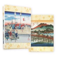 #表現社 和文具 御朱印帳･広重･日本橋･三条大橋   30-088