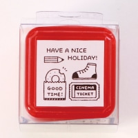 #数量限定！#サンビー 装飾スタンプ eric浸透印　nice holiday  nice holiday eric-stamp-09