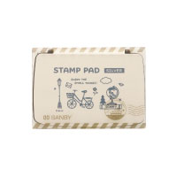 #サンビー スタンプ台 STAMP PAD  vol.2  シルバー SPE-S22