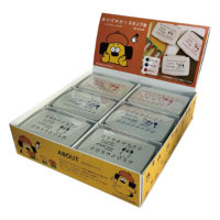 #サンビー(国内販売のみ） スタンプ台 おひげのポンスタンプ台 什器セット  OHP-STAMPSET