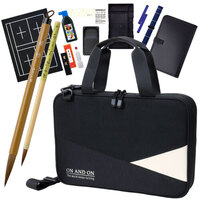 #あかしや 書道用品 書道セット  ブラックアンドホワイト AF261-BW