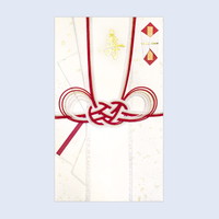 #チキュウグリーティングス 慶弔用品 金封  紅白 C24-0001