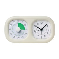 #ソニック タイマー トキ・サポ 時っ感タイマー 時計プラス 色で時間の経過を実感  アイボリー LV-3521-I