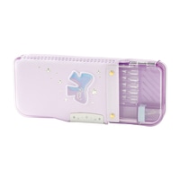 #ソニック 筆入れ えんぴつチェックα両面筆入うかサポ ロック付 バイオレット FD-2567-V