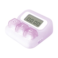 #ソニック 机上用品 ぽこぽこスタディタイマー LED付 バイオレット SP-4013-V