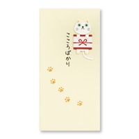 #菅公工業 祝儀用品 のしねこ･こころばかり 千円型 クリーム ﾉ645