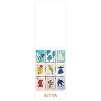 #キングジム マスキングテープ キッタスペシャル 切手風シール コレクション KITP005