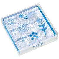 #キングジム 印章用品 氷印･6個セット  ヒカリ CLSSA-004
