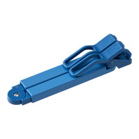 #キングジム 読書関連小物 ブッククリップツイップ  青 FBC10-B