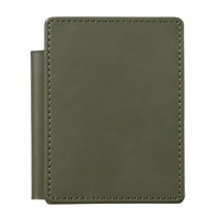 #キングジム メモ帳 レザフェスUスライドメモパッド  オリーブ 9930LU-OL