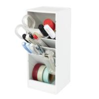 #カール事務器 収納用品 ツールスタンド･カスタム ワイド ホワイト TS-012-W