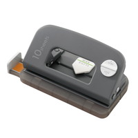#カール事務器 事務用品 スラインパンチ  グレー SLN-35-D