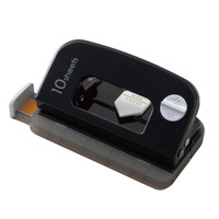 #カール事務器 事務用品 スラインパンチ  ブラック SLN-35-K