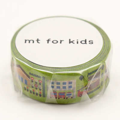 #カモ井 マスキングテープ mt for kids work・まち

 MT01KID018