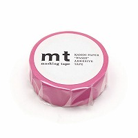 #カモ井 マスキングテープ mt 1P マットピンク 15mm×7m  MT01P509