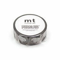 #カモ井 マスキングテープ mt PEANUTS スヌーピー 15mm×7m  MTPNUT11