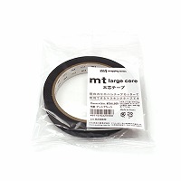 #カモ井 マスキングテープ mt large core 15mm×30m マットブラック MT01L055