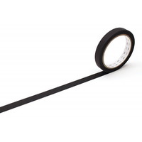 #カモ井 テープ mt large core 和紙 ブラック 強粘着 15mm×30m ブラック MT01L067