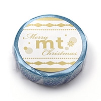 #カモ井 マスキングテープ ｍｔクリスマス2025 snowflake 10mm×5m  MTCMAS159