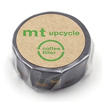 #カモ井 マスキングテープ mt･upcycle 重なるティーカップ 15mm×5m  MT01UP03
