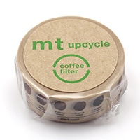 #カモ井 マスキングテープ mt･upcycle コーヒーロースト 15mm×5m  MT01UP04