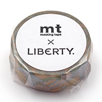 #カモ井(国内販売のみ） マスキングテープ mt×LibertyFarAndAway 15mm×5m  MTLIBE02