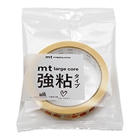 #カモ井加工紙(国内販売のみ） 封緘用テープ mt･Largecore強粘 15mm×25m ケーキ MT01L089