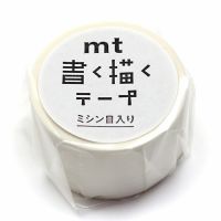 #カモ井(国内販売のみ） マスキングテープ mt書く描くテープ 5m巻 ホワイト MTKAKUM05