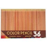 #KITERA 色鉛筆 36色色鉛筆 紙ケース入   11203