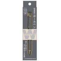 #北星鉛筆 ボールペン 鉛筆屋のボールペン W 1.0mm 灰 41002