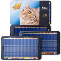 #シャチハタ 図画用品 アートライン色鉛筆 リベリオ  100色セット KCPL-100C-H