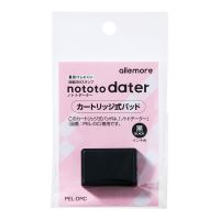 #シャチハタ 印章用品 nototo dater カートリッジ式パッド   PEL-DRC