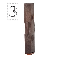 #シャチハタ 印章用品 連結数字スタンプ月日A  3 GRJ-1DA-T3