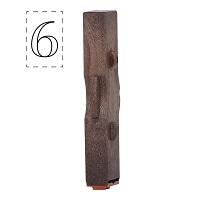 #シャチハタ 印章用品 連結数字スタンプ月日A  6 GRJ-1DA-T6