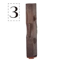 #シャチハタ 印章用品 連結数字スタンプ月日B  3 GRJ-1DB-T3