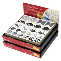 #シャチハタ はんこ クラフトはんこ和柄第2弾発売セット   87553