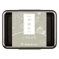 #シャチハタ 印章用品 いろもよう  亜麻色 HAC-1-PGR